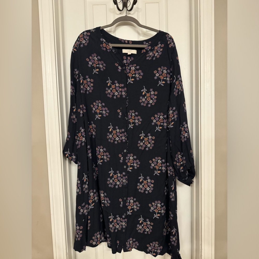 Loft Plus shirt dress